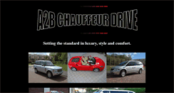 Desktop Screenshot of a2bchauffeurdrive.com